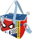 Spiderman Race Schulische Isothermische Lunch-Tasche zum Umhängen 5Es Mehrfarbig Spiderman 22.5 x 15 x 16.5cm