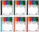 Skag Spiral Notebook A4 40 Sheets Elastic & Pocket Various Colors 305341 Skag