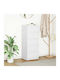 Office Storage Chipboard Drawer White L37.5xW35xH99cm