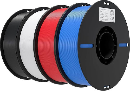 Creality3D PLA 3D-Drucker-Filament 1.75mm Schwarz 4kg