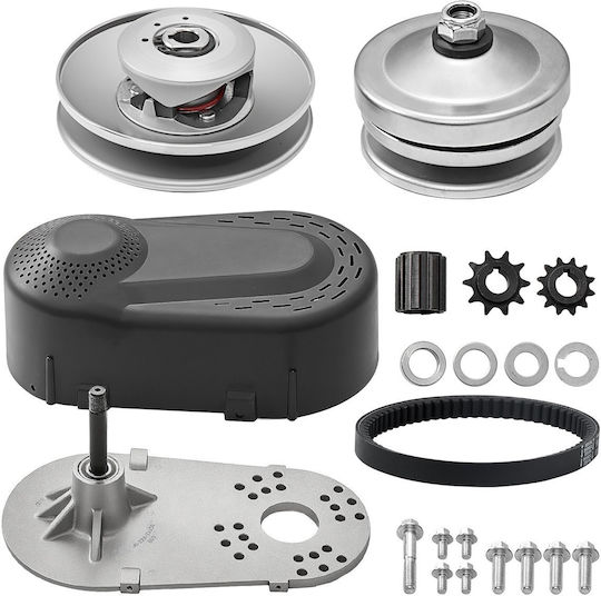 Vevor 2000 Rpm Συμπλέκτης Μετάδοσης Κίνησης Ανθεκτικός Συμπλέκτης Κινητήρα 2-8 Hp Ελαστικό Ιμάντα