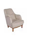 Bohem Sessel Ecru 80x90x95cm