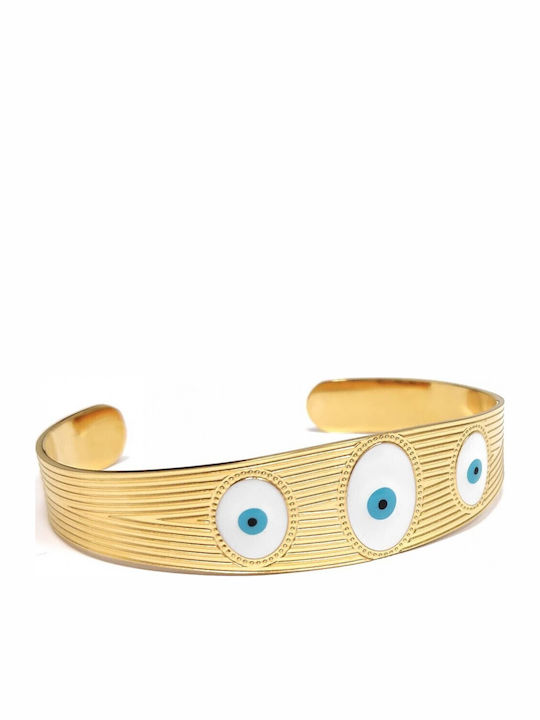 Karma Gifts Femeie Brățară din Oțel Placat cu aur