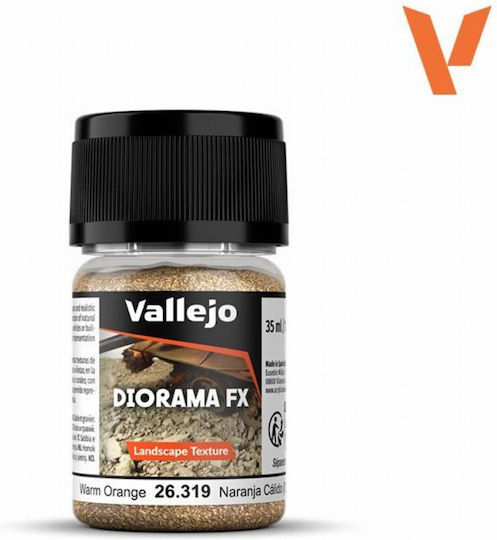 Vallejo Diorama Fx Landschaftsstruktur Warme Orangen 1-2mm 35ml