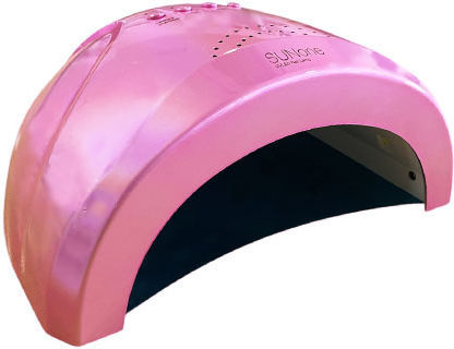 Beauty Salon Nail Polish Curing Lamp UV / LED 48W Pink