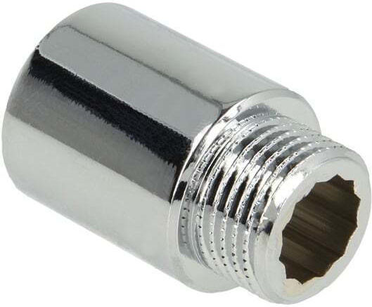 Extensie Cherbros 1/2'' 1cm Alamă Cromată