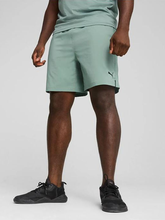 PUMA Tad Essentials 7 Men's Athletic Shorts Green