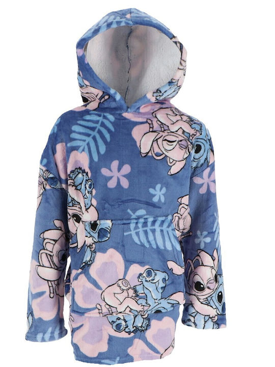Disney Kids' Pajamas Winter Fleece Blue Lilo Stitch