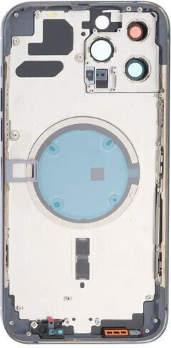 Apple Iphone 13 Pro Max Middle Frame Back Cover Blue
