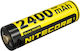 Nitecore Rechargeable Battery AA2400 1.5V x4 + Charging Cable NH2400