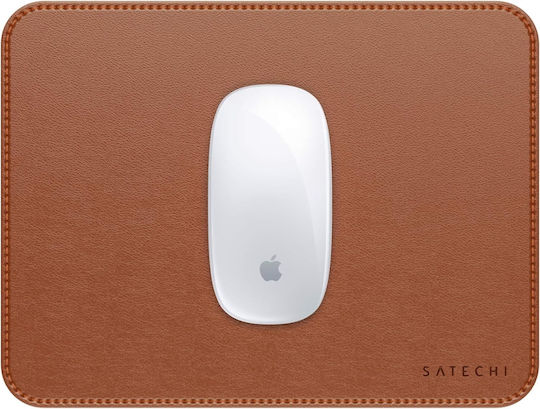 Satechi Premium Vegan-Leather Mouse Pad Brown Sa-st-lmpn