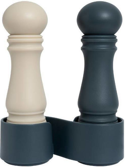 Salz- & Pfeffermühlenset Basis Blaubeer-Knoblauch 12cm-CrushGrind