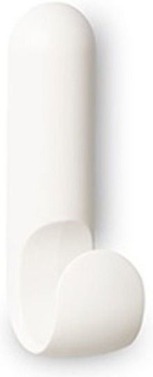 Inofix Single Wall-Mounted Bathroom Hook ​11.1x3.1cm White