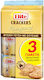 Elite Crackers Μεσογειακά με Αλάτι 3x105gr