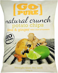 Chips Limette & Ingwer Go Pure 125g