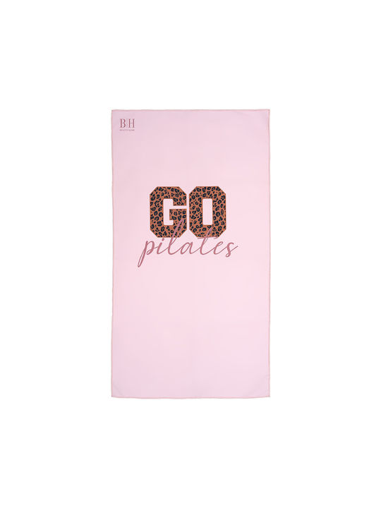 Gym Towel Art 2201 50x90 Pink Beauty Home