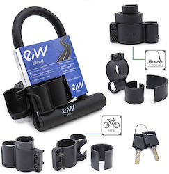 Κλειδαριά Ασφαλείας U-lock Ewheel 15 Cm