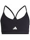 adidas Kids' Bralette Black, White