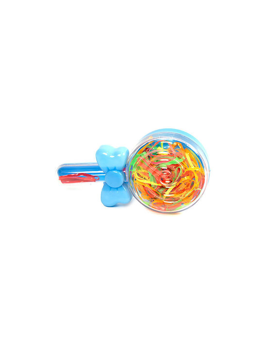 Plastic Multicolored Hair Ties Lollipop Box