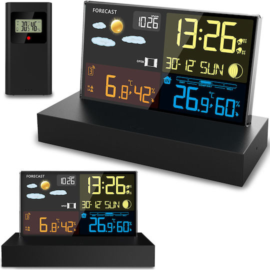 Berdsen BD-912 Wireless Stație meteorologică Digital De masă Negru