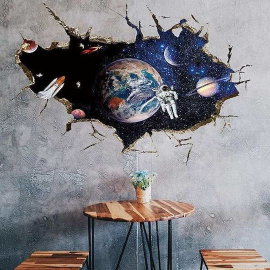 Детска стикерна за стена Стена 3D 90x60бр