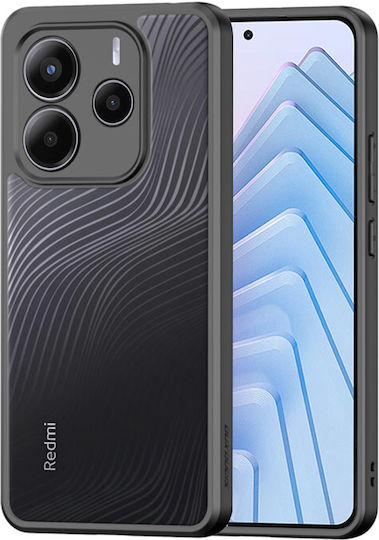 Dux Ducis Aimo Series Umschlag Rückseite Kunststoff / Silikon Schwarz (Redmi Note 14 5G)