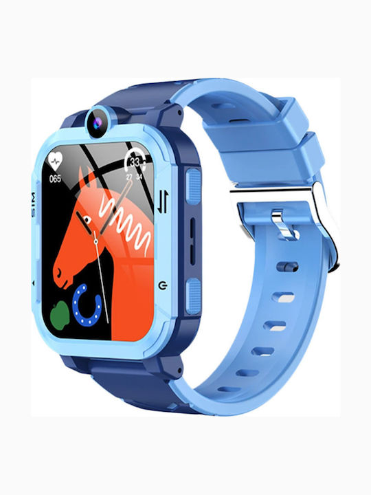 BlackView Детски Часовник с GPS и Силиконова Каишка Син