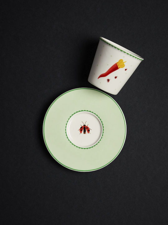 Blogo Cup Coffee Porcelain Green