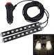 2 1 4.5w 18 Smd-5050-led Rgb Car Floor Decoration Atmosphere Neon Light Dc 12v White Light