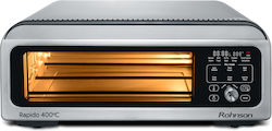Rohnson Pizza Maker 2000W cu Capacitate 18lt Argint Rohnson Pizza Maker 2000W cu Capacitate 18lt Argint