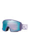 Oakley Line Miner Μάσκα Σκι & Snowboard Ενηλίκων Μωβ με Φακό Polarized σε Μπλε Χρώμα