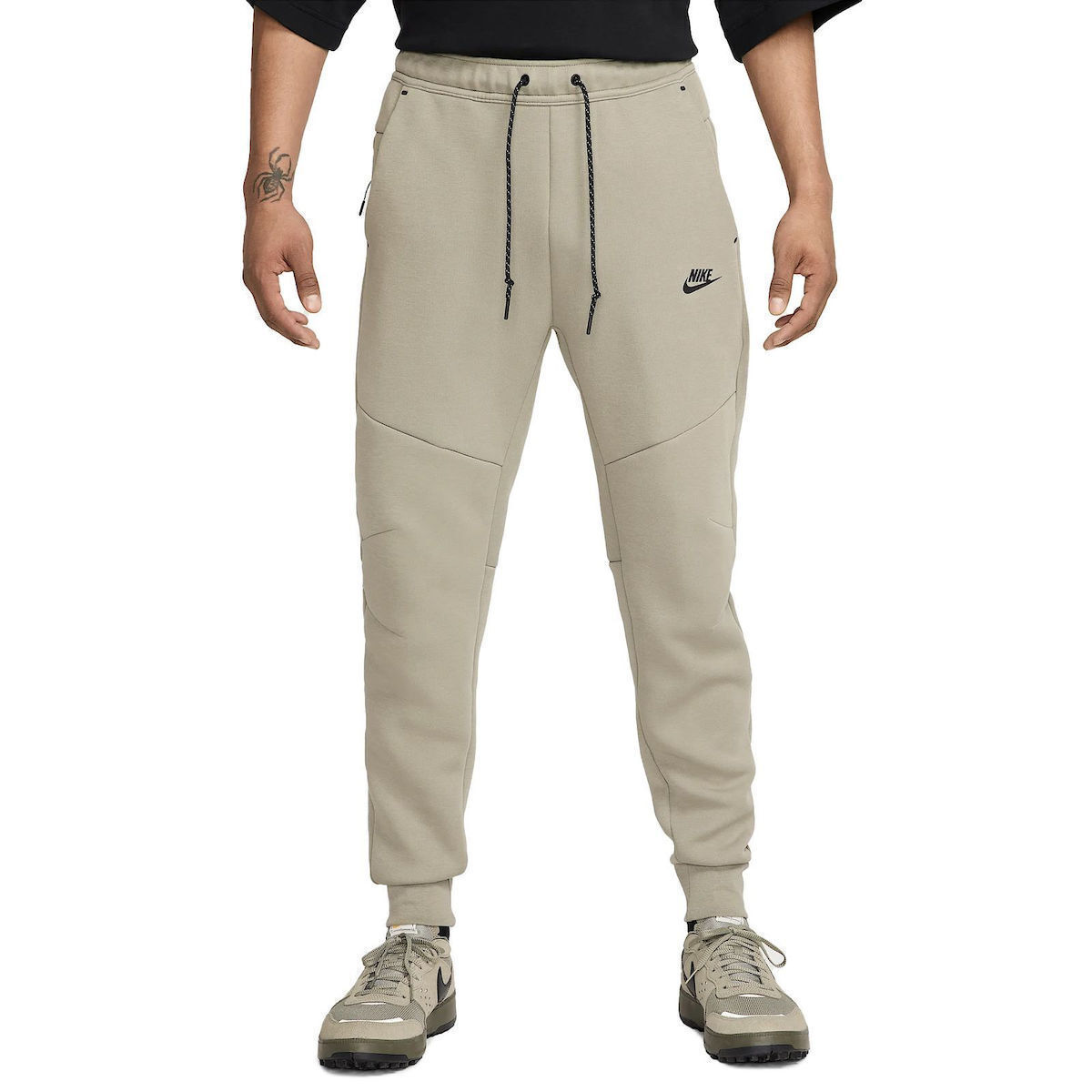 Nike Sportswear Tech Fleece Pantaloni de trening cu Elastic Bej