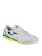 Joma Liga 5 Pantofi de Fotbal de futsal Albe