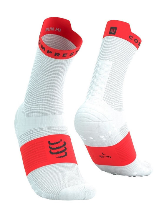 Compressport Pro Racing Running Κάλτσες Λευκές ...