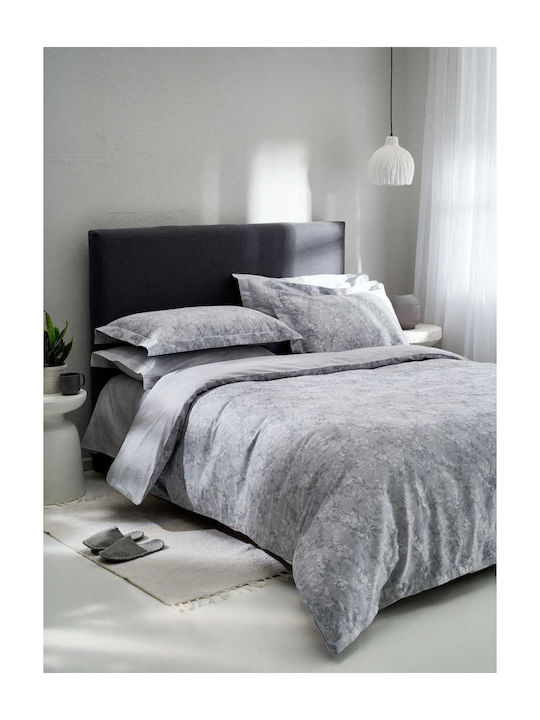 Vesta Home Покривало Завивка Двойно 220x230см Torino-1 Сиво 11.5 togs