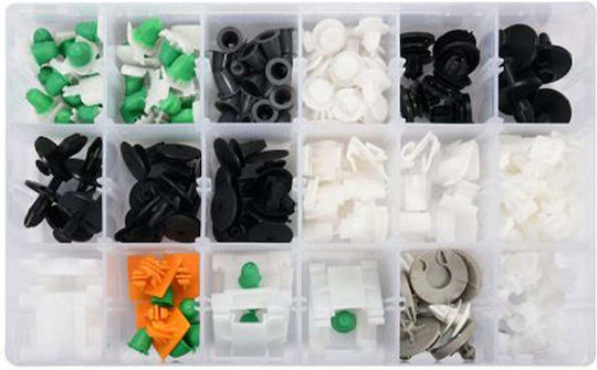 Set 160 Plastic Clips Vw Audi Auto Clips