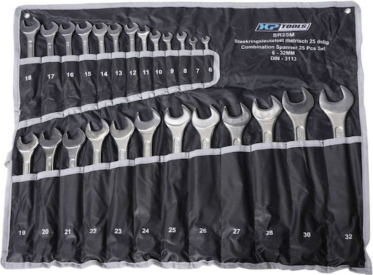 Set de chei combinate 25 piese 6-32 mm Jmc