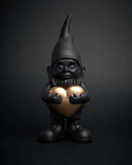 Figurină Îndrăgostiți Negru 28 Cm