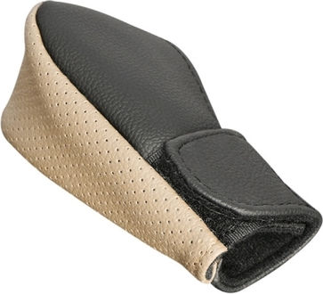 Universal Car Gear Shift Knob Protective Cover PU Beige