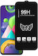 Samsung Galaxy M21 Hochwertige Aluminium-Großbogen-Vollbild-Panzerglasfolie