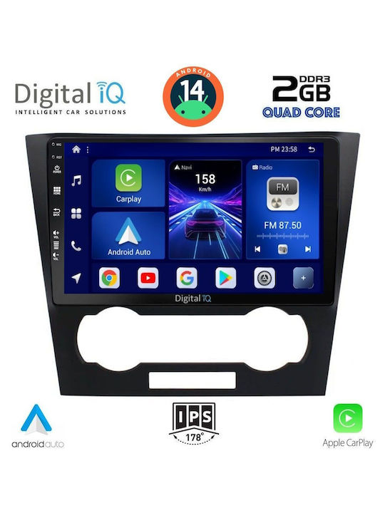 Digital IQ Sistem Audio Auto pentru Chevrolet Epica 2006-2011 (Bluetooth/USB/AUX/WiFi/GPS/Apple-Carplay/Android-Auto) cu Ecran Tactil 9"