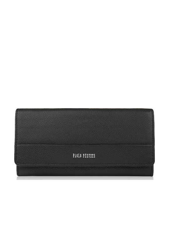 Paolo Peruzzi Large Leather Women's Wallet Clas...