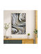 Wall Painting Fb94561 Beige Frame-Canvas Print Abstract 62x4.5x92cm