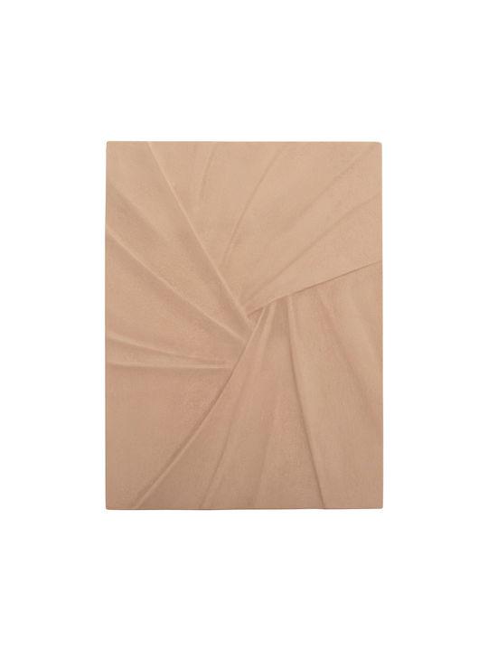 Πινακας Ορθογωνιος Fb94522 Mdf Μπεζ Χρωμα 60x4 Πάχος X80υεκ