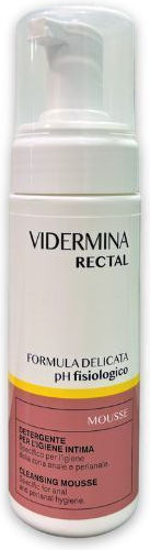 Epsilon Health Vidermina Rectal Mousse Почистваща Пяна за Хемороиди 165ml