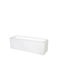 Atmosphera Cube Ζαρντινιέρα Πλαστική Λευκή 70x30x30εκ.