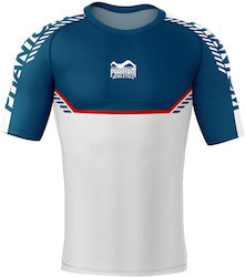 Phantom Bărbați Cu mânecă scurtă Tricou PH-2836-BL pentru Jiu-Jitsu Albastru Phantom Bărbați Cu mânecă scurtă Tricou PH-2836-BL pentru Jiu-Jitsu Albastru