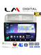 LM Digital Auto-Audiosystem für Fiat Großer Punkt / Linie 2005-2012 (Bluetooth/USB/WiFi/GPS/Apple-Carplay/Android-Auto)