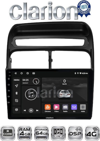 Sistem Audio Auto pentru Fiat Grande Punto / Linia 2005-2012 (Bluetooth/USB/WiFi/GPS/Apple-Carplay/Android-Auto)