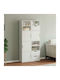 Μπουφές mit Schubladen White 40x24x79cm